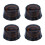 Guitar Knobs Brown 6mm Shaft 4 Pieces 1