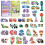 Magnetic Animals and Vehicles Fridge Magnets 2-Pack 1