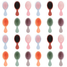 Mini Wet Hair Brush for Curly Hair 24 Pieces