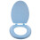 Cuscino per sedile WC in morbida schiuma blu (1 set) 6