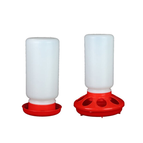 Chicken feeder and waterer kit plastic 1 set