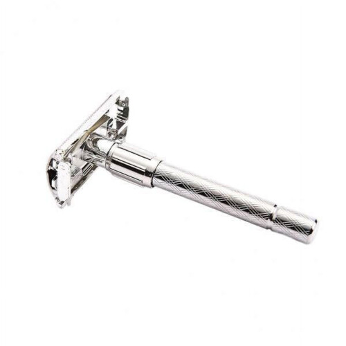 Double-edged safety razor adjustable 6 settings