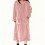 Camicia da notte da donna in flanella a maniche lunghe extra lunga con due 1