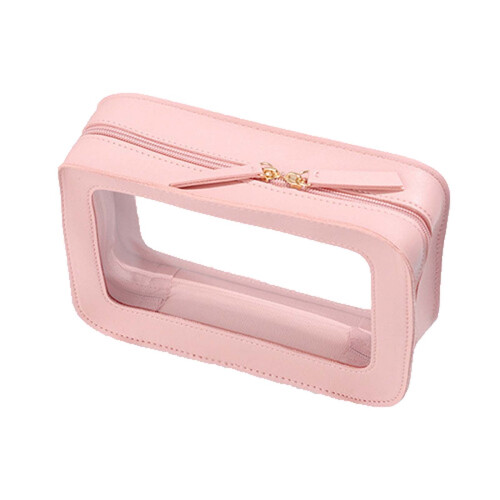 Transparent Zippered Makeup Bag – Mini Cosmetic 1