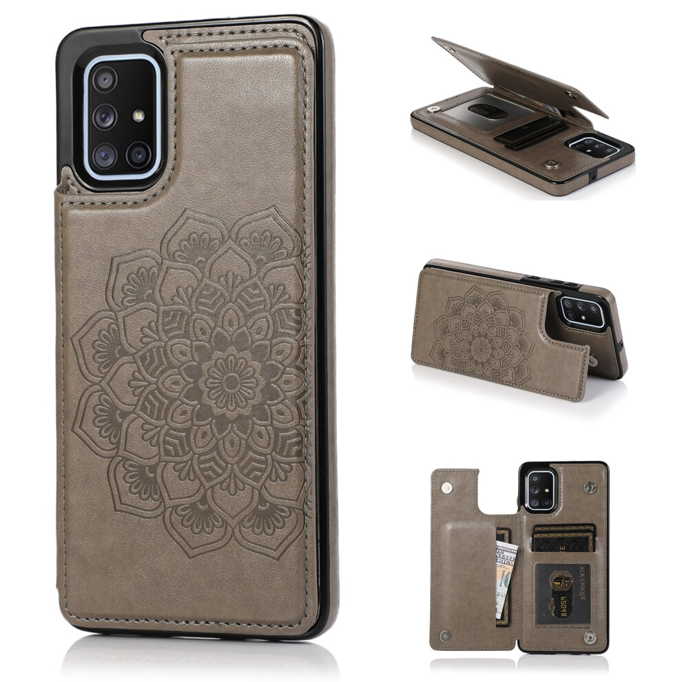 Flower Pattern Wallet Case For Samsung Galaxy A51 4G 6.5 9180333282531
