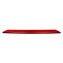 Real Carbon Fiber for Abarth 500 595 695 2017-2023 Car Front Bumper Lower Lip Decorative Strip Red