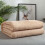 Reversible Flannel Throw Blanket Microfiber Fleece 27x40 1