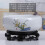 Ceramic Hydroponic Bowl Planter with Metal Stand 1