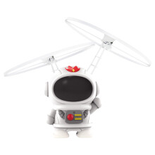 White Astronaut Gesture-Controlled Hovering Drone 3.4 in