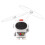 White Astronaut Gesture-Controlled Hovering Drone 3.4 in 1