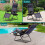 Set van 2 verstelbare Zero Gravity terrasstoelen, blauw, voor buiten 8