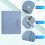 Γυναικείο κοντό δίπτυχο πορτοφόλι από PU δέρμα με τσέπη με φερμουάρ 4