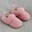 Plüsch-Hausschuhe für Kinder, rosa, Größe 5,5 4
