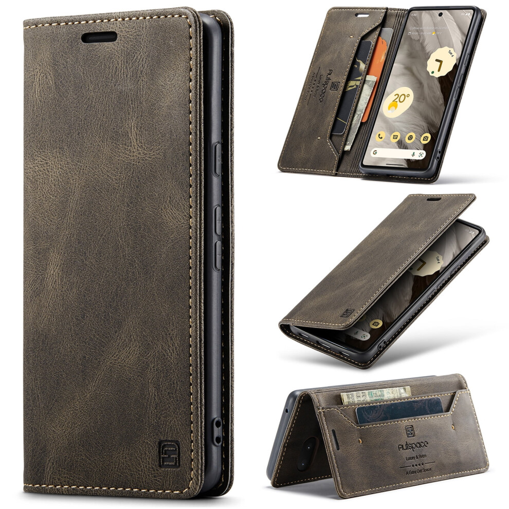 Flip Wallet Case For Google Pixel 7 Pro Pu Leather Tpu 9180333278879