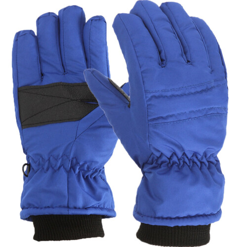 Kids Ski Gloves Winter Windproof Warm Mittens