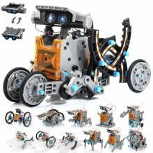 Solar Robot Kit STEM Educational Toy for Kids 8-12, 14-in-1