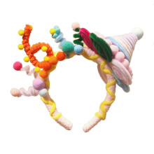 Handmade Twist Birthday Headband Adjustable Festive Hair