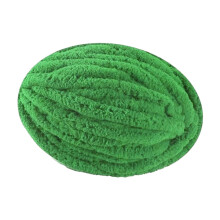 Chunky wool yarn for arm crochet and knitting, green