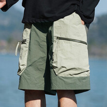 Men's Drawstring Cargo Shorts Army Green 3XL