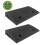 Black Plastic Ramp Heavy Duty 2 Pieces 1