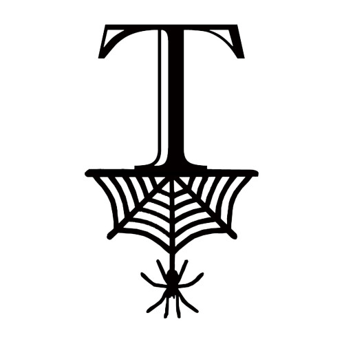 Halloween Spider Hang Tag Decoration 26 Letters