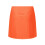Damen-Freizeit-Tennisrock, einfarbig, orange, Größe L 6
