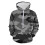 Sweat à capuche camouflage pour homme, coupe ample, long 2