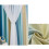 Double-Layer Rainbow Gradient Blackout Curtains Peach Green 7