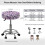 Butterfly Floral Bar Stool Covers Polyester 2-Piece Set 6