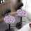 Butterfly Floral Bar Stool Covers Polyester 2-Piece Set 3