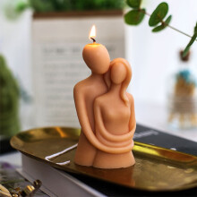 Scented Soy Wax Candle for Couples – Romantic Gift