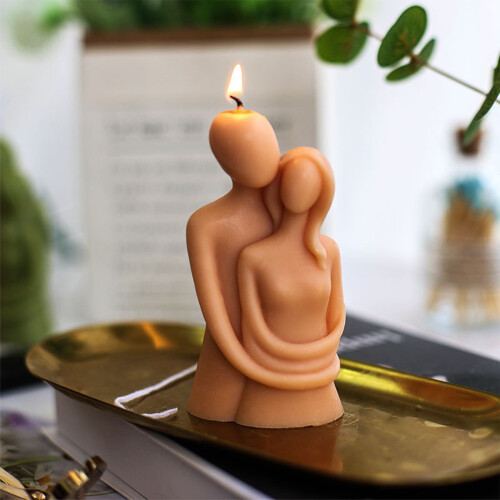 Scented Soy Wax Candle for Couples – Romantic Gift