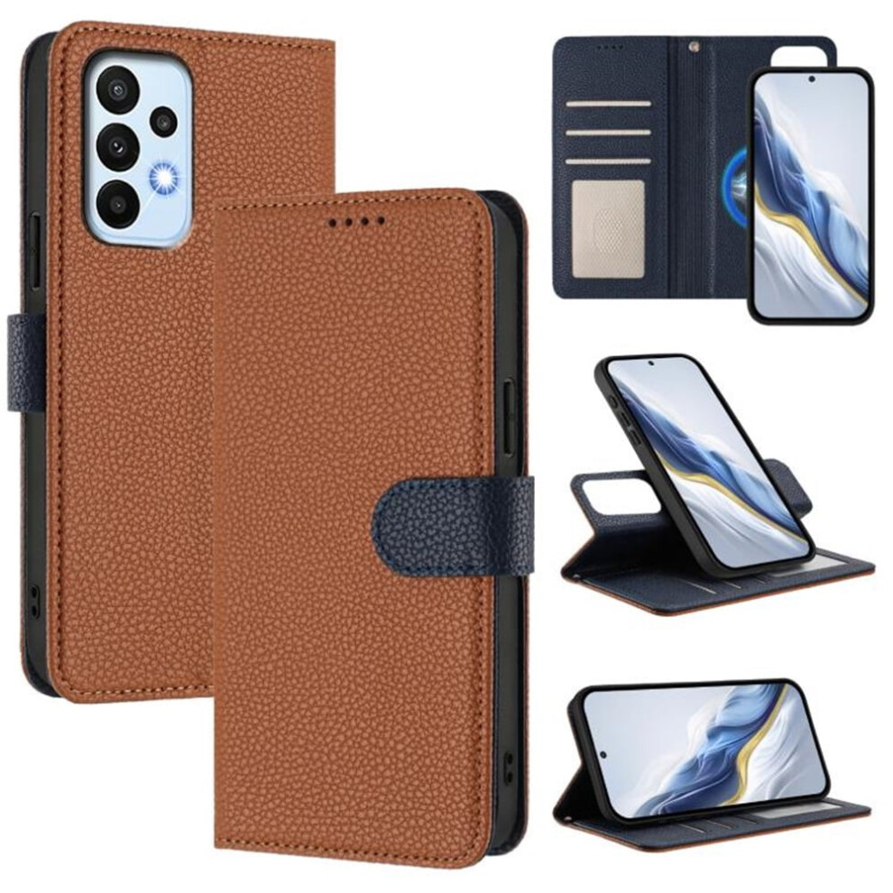Rfid-Blocking Magnetic Flip Wallet Case With Wrist Strap 974856043910