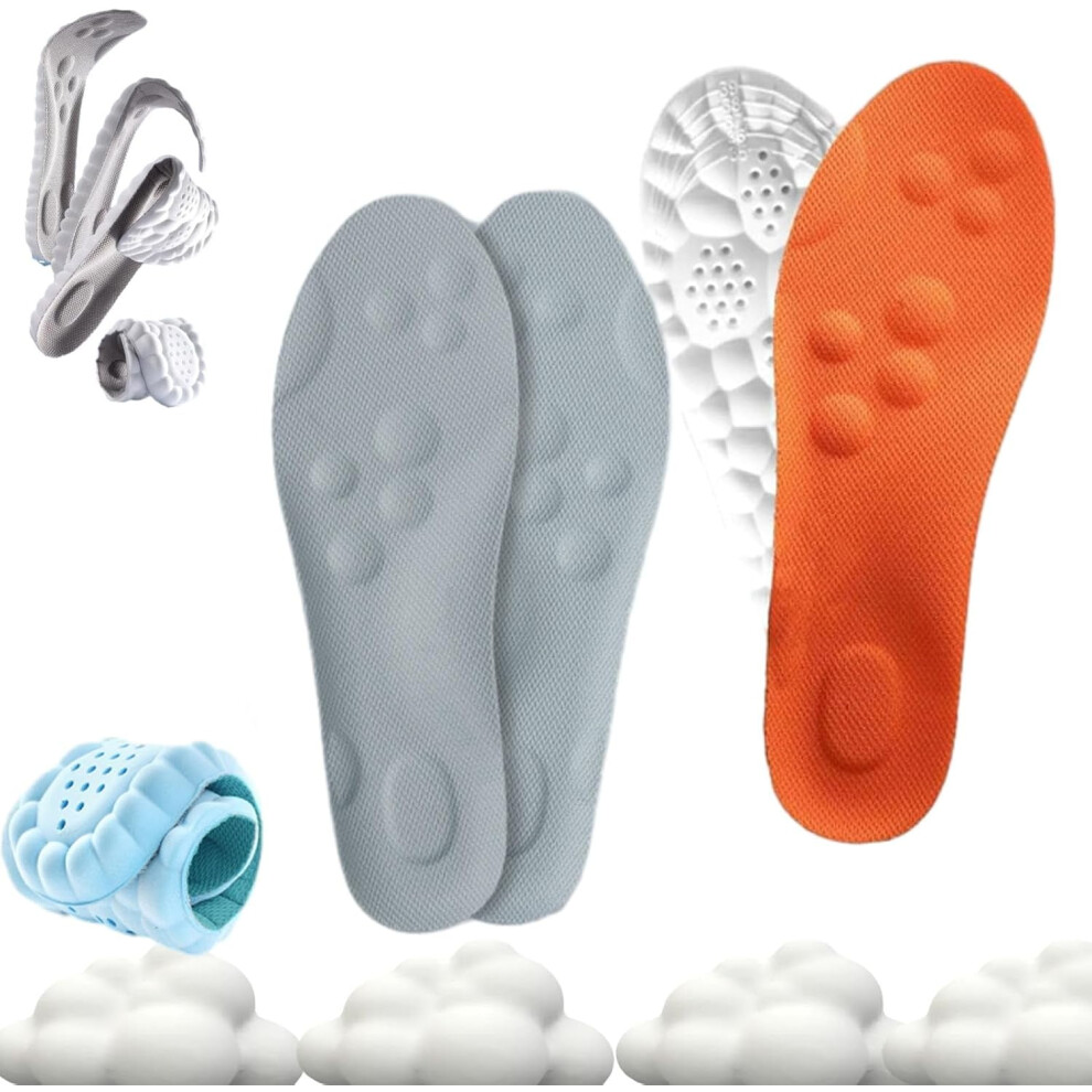 Steppers Insoles for Men and Women with Memory Foam Arch