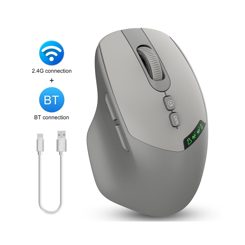 Wireless Mouse Bluetooth 2.4G Silent Click Adjustable Dpi 974856024698