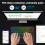 Étui clavier pour tablette Samsung Galaxy Tab compatible avec A8 10.5, 3