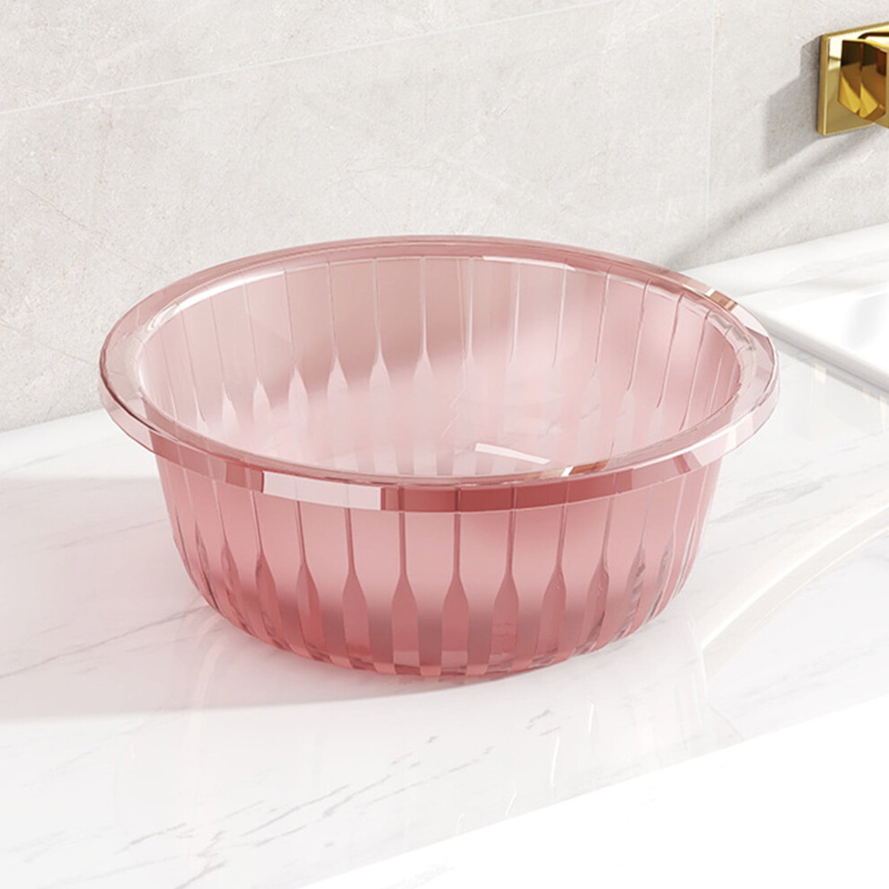 Plastic Transparent Wash Basin for Foot Soak Laundry Hand