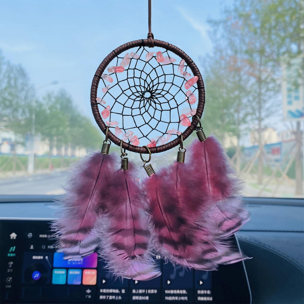 Crystal Stone Rearview Mirror Pendant 1 Piece 9128909388782