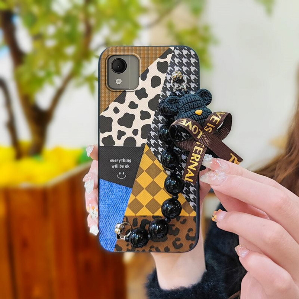Bear Phone Case For Nokia C110 4G Silicone 1Pc 9122141675204