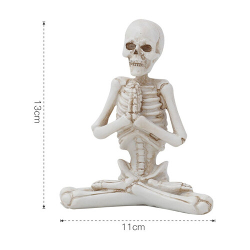 Decorațiune de Halloween cu șopârlă schelet, 1 bucată 1