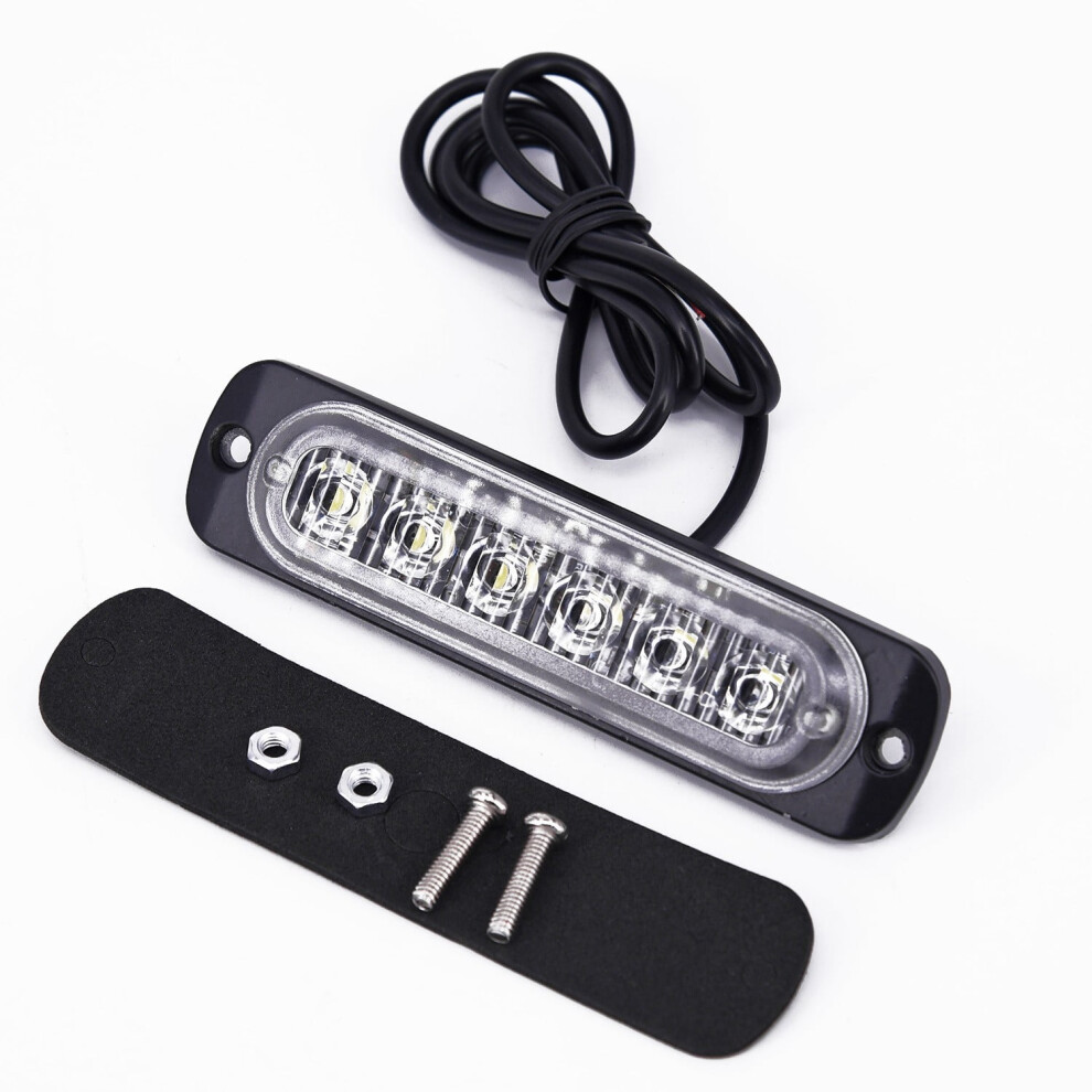 Car Led Headlight Drl Fog Lamp 112X28mm White 913211554982