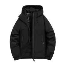 Men's Waterproof Windbreaker Hooded Jacket Long Sleeve