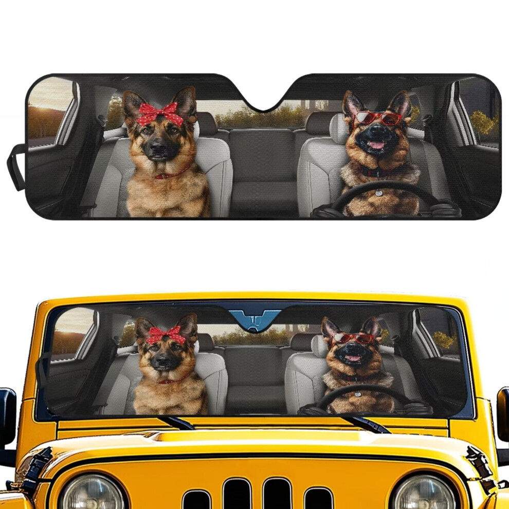 Windshield Sun Shade For Jeep Wrangler Jl Gladiator Jt 9085618979574