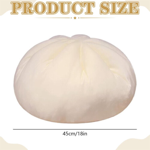 Almofada de pelúcia Brown Sugar Bun de 45 cm (18 polegadas) 2