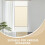 OUNONA Xuan Paper Calligraphy Scroll Mounted on Silk Fabric 3