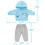 Doll Clothes Set for 14-18 Inch Dolls Soft Polyester 3