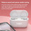 Wireless Earbuds Heart-Shaped Bluetooth Noise Cancelling 5
