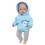 Doll Clothes Outfit Set Polyester Hooded Sweatshirt and 7