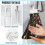 Christmas Tree Santa Hand Towels Reusable Kitchen Bathroom 6