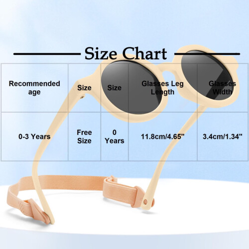 spéaclaí gréine silicone leanbh polaraithe 1 péire 2